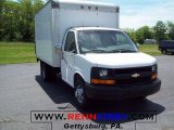 2003 Summit White Chevrolet Express 3500 Cutaway Moving Truck #9636119