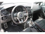 2015 Volkswagen Golf GTI 4-Door 2.0T SE Titan Black Leather Interior