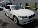 2015 BMW 5 Series Alpine White