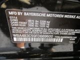 2015 4 Series Color Code for Black Sapphire Metallic - Color Code: 475