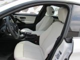 2015 BMW 4 Series 435i xDrive Gran Coupe Ivory White and Black Interior