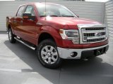 2014 Ruby Red Ford F150 XLT SuperCrew 4x4 #96470785