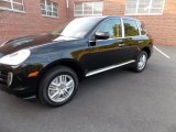 Black Porsche Cayenne in 2010