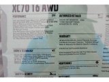2015 Volvo XC70 T6 AWD Window Sticker
