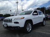 2015 Bright White Jeep Cherokee Limited 4x4 #96470556
