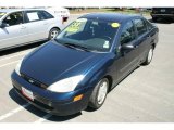 2001 Twilight Blue Metallic Ford Focus LX Sedan #9566340