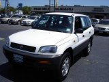 White Toyota RAV4 in 1997