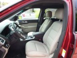 2015 Ford Explorer Limited 4WD Medium Light Stone Interior