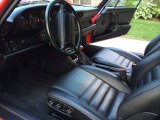 1992 Porsche 911 Turbo Coupe Black Interior