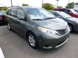 2011 Cypress Green Pearl Toyota Sienna LE #96508098
