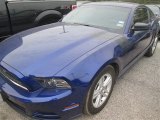 2014 Deep Impact Blue Ford Mustang V6 Premium Coupe #96507579