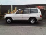 1999 Natural White Toyota Land Cruiser  #9623457