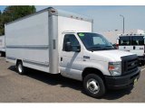 2010 Oxford White Ford E Series Cutaway E350 Commercial Utility #96507544