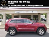 2012 Deep Cherry Red Crystal Pearl Jeep Grand Cherokee Limited 4x4 #96507630