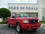 Torch Red Ford Ranger in 2005