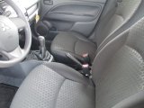 2015 Mitsubishi Mirage DE Black Interior