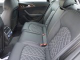 2015 Audi S6 4.0 TFSI quattro Sedan Rear Seat