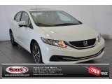 2014 White Orchid Pearl Honda Civic EX Sedan #96544461