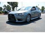 2014 Mercury Gray Mitsubishi Lancer Evolution GSR #96592362