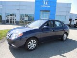 2008 Regatta Blue Metallic Hyundai Elantra SE Sedan #96592428