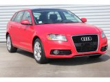 2013 Brilliant Red Audi A3 2.0 TFSI #96592460