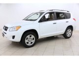 Super White Toyota RAV4 in 2011