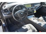 2015 BMW 5 Series 535i Sedan Black Interior