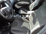 2015 Dodge Dart Blacktop Black/Light Tungsten Accent Stitching Interior
