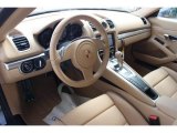 2015 Porsche Cayman S Luxor Beige Interior