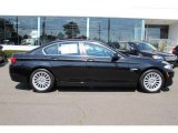 Jet Black BMW 5 Series in 2012