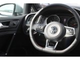 2015 Volkswagen Golf GTI 4-Door 2.0T SE Steering Wheel