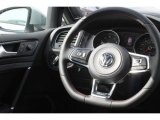 2015 Volkswagen Golf GTI 4-Door 2.0T SE Steering Wheel