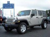 2007 Bright Silver Metallic Jeep Wrangler Unlimited X 4x4 #9627146