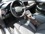 2015 Audi A8 L 4.0T quattro Black Interior