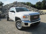 2015 Summit White GMC Sierra 2500HD Double Cab 4x4 Chassis #96680291
