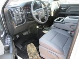 2015 GMC Sierra 2500HD Double Cab 4x4 Chassis Jet Black/Dark Ash Interior