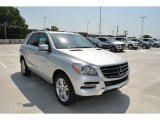 Iridium Silver Metallic Mercedes-Benz ML in 2015