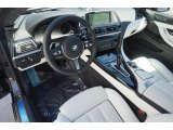 2015 BMW 6 Series 650i Gran Coupe Ivory White Interior