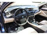 2012 BMW 5 Series 528i xDrive Sedan Oyster/Black Interior