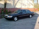 Deep Wedgewood Blue Metallic Mercury Grand Marquis in 1999