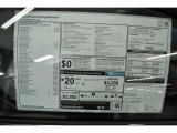 2015 BMW 6 Series 650i Coupe Window Sticker