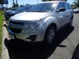 2015 Silver Ice Metallic Chevrolet Equinox LS AWD #96804969