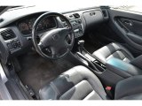 2002 Honda Accord EX V6 Coupe Black Interior