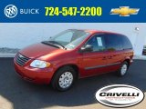 2007 Inferno Red Crystal Pearl Chrysler Town & Country  #96851061