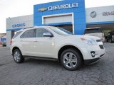 2015 White Diamond Tricoat Chevrolet Equinox LTZ #96879940