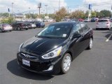 2014 Ultra Black Hyundai Accent GLS 4 Door #96879773