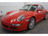 2007 Porsche 911 Carrera S Coupe Front 3/4 View