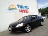 2007 Nighthawk Black Pearl Honda Accord EX-L Coupe #96911744