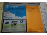 2004 Toyota Celica GT Info Tag