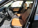 2015 BMW X3 xDrive28i Saddle Brown Interior